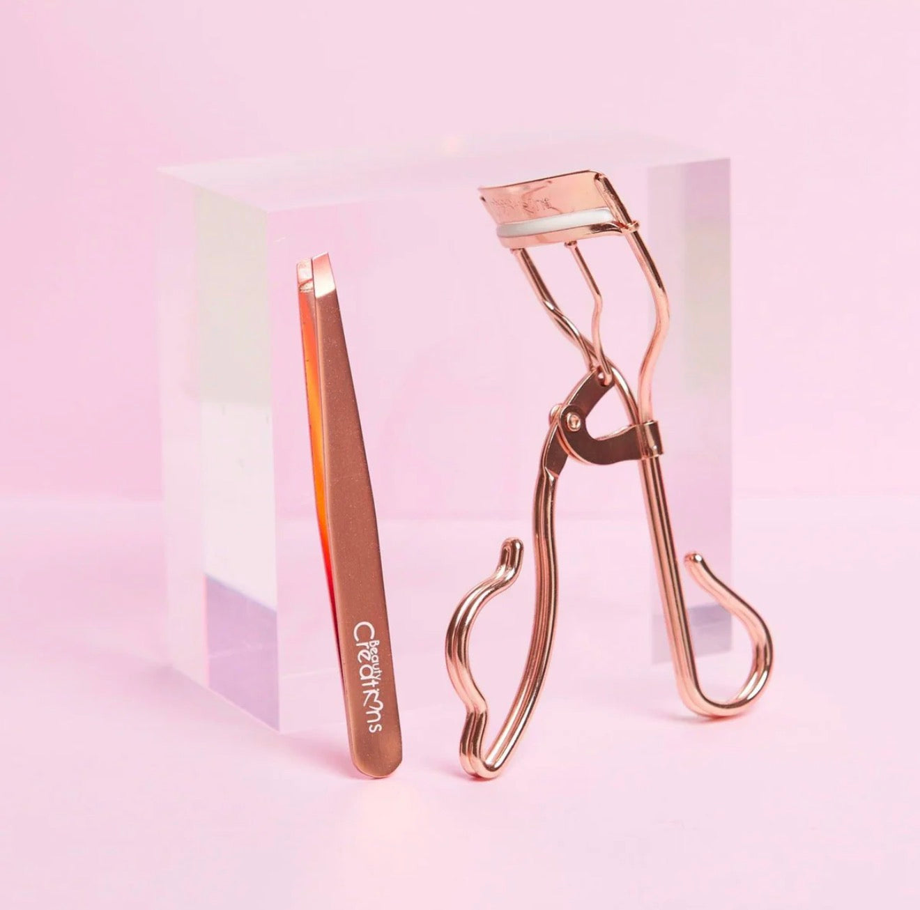 Eyelash Curler / Tweezer Set